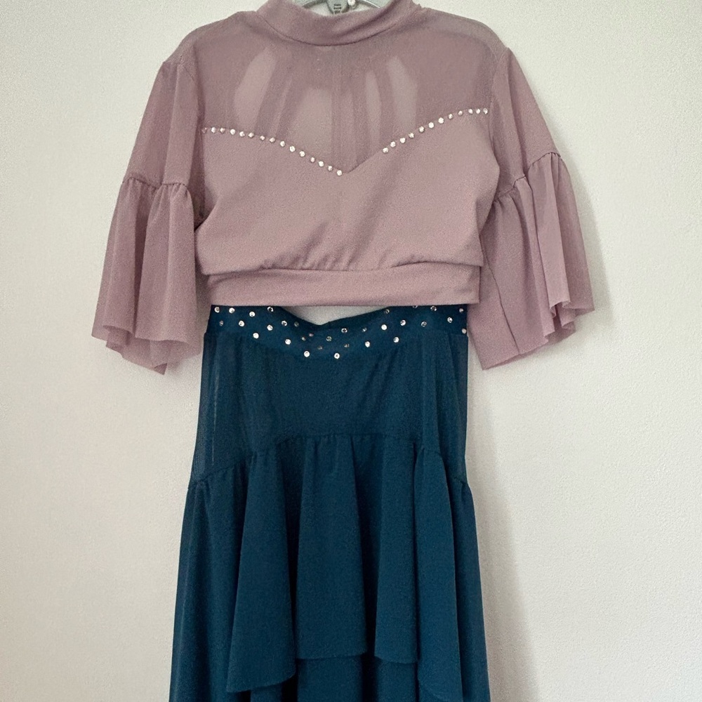 Crop top, briefs, and skirt - 3pc bundle